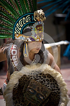Aztec Dancer - Olvera St Los Angeles