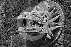 Aztec god known as quetzalcoatl, mexico city, mexico. VI