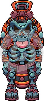 Aztec god of the underworld Xolotl character.