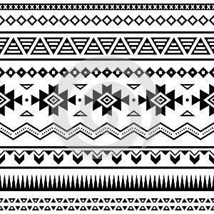 Aztec mexican seamless pattern