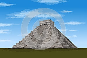 Aztec Stone Pyramid