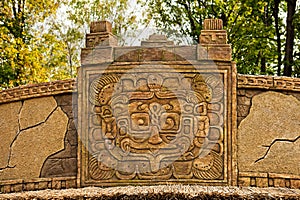 Aztec style wall decoration