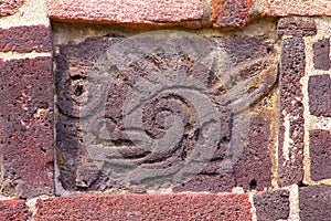 Aztec symbol for deer, tlatelolco mexico city, mexico. I