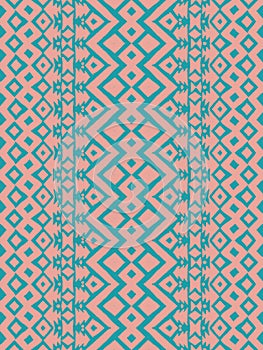 Aztec tribal mexican seamless pattern