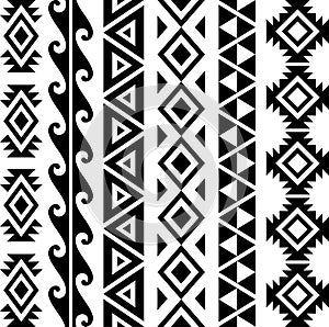 Aztec Tribal Pattern