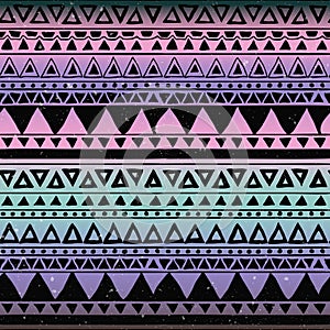 Aztec Tribal Seamless Pattern