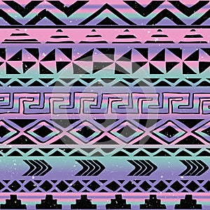 Aztec Tribal Seamless Pattern