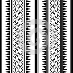 Aztec tribal seamless pattern vector illustration ready for fashion textile print