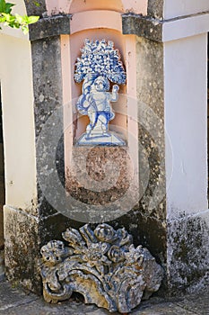Azulejo in a Quinta in Portugal