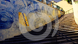 Azulejo Stairs photo