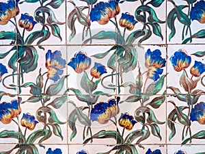 Azulejos in palace