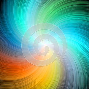 Azure blue and orange abstract background