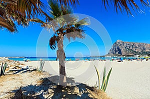 San Vito lo Capo beach, Sicily, Italy photo