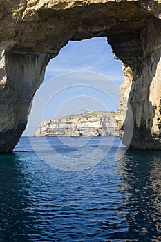 Azure Window, Gozo Island, Malta.