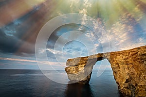 Azure window, Gozo island, Malta