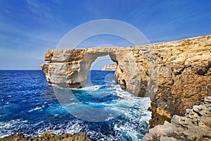 Azure Window on Gozo Island, Malta