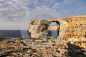 Azure window in island Gozo