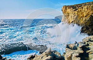 Azure Window site, Gozo, Malta