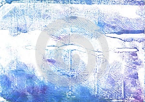 Azureish white abstract watercolor background