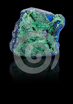 Azurite gemstone, copper carbonate, meaning