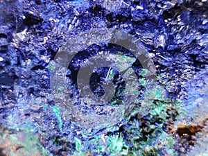 azurite mineral texture