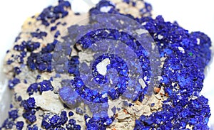 azurite mineral texture
