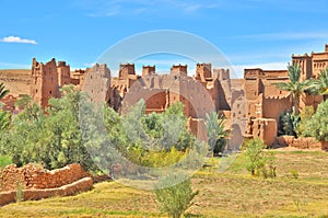 AÃ¯t Benhaddou -  a historic kasbah or ksar in Marocco