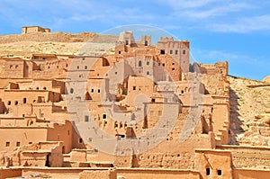 AÃ¯t Benhaddou - a historic kasbah or ksar in Marocco