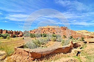 AÃ¯t Benhaddou - a historic kasbah or ksar in Marocco
