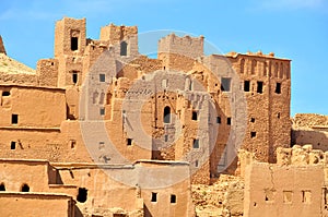 AÃ¯t Benhaddou - a historic kasbah or ksar in Marocco