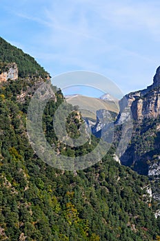AÃ±isclo Canyon, a karstic landscape in the Ordesa and Monte Perdido National Park, Pyrenees