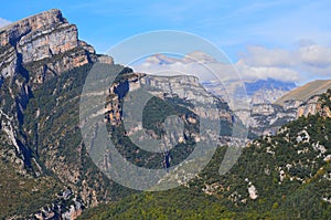 AÃ±isclo Canyon, a karstic landscape in the Ordesa and Monte Perdido National Park, Pyrenees