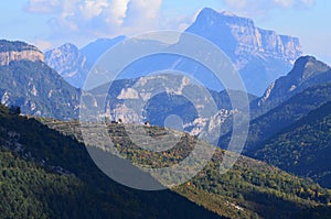 AÃ±isclo Canyon, in the Ordesa and Monte Perdido National Park, Pyrenees