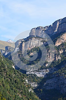 AÃ±isclo Canyon, in the Ordesa and Monte Perdido National Park, Pyrenees