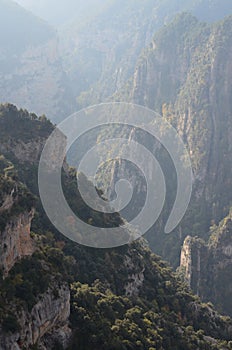 AÃ±isclo Canyon, in the Ordesa and Monte Perdido National Park, Pyrenees