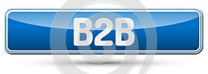 B2B - Abstract beautiful button with text.
