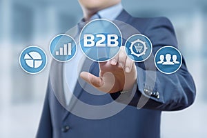 B2B Business Company Commerce Technology Marketing concept