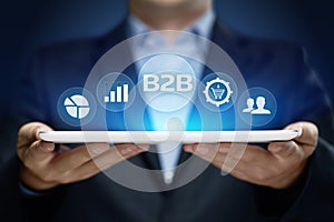 B2B Business Company Commerce Technology Marketing concept