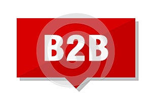 B2b red tag