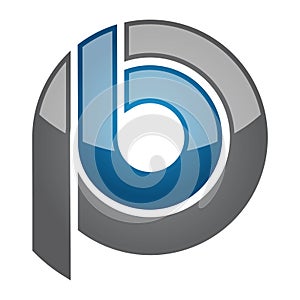 pb bp letter logo icon template photo