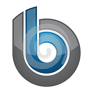 b bb letter logo icon template photo