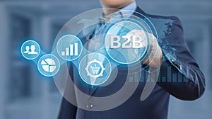 B2B Business Company Commerce Technology Marketing concept