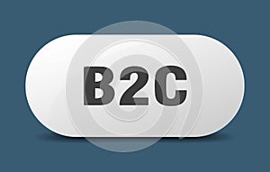 b2c button. b2c sign. key. push button.