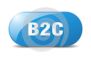 b2c button. b2c sign. key. push button.
