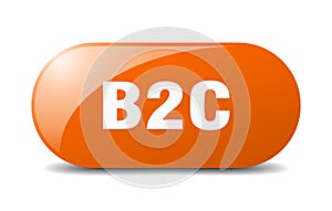 b2c button. b2c sign. key. push button.