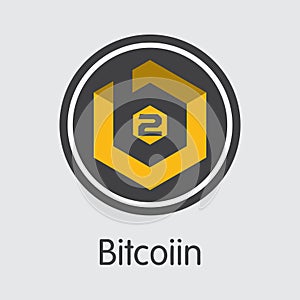 B2G - Bitcoiin. The Logo of Money or Market Emblem. photo