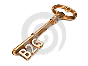 B2G - Golden Key. photo