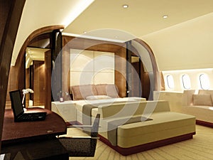 Luxus aus Schlafen787 privat ein Flugzeug 