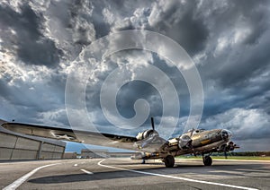 B17 Super Fortress World War II Vintage Aircraft