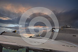 A B-17 WW II Bomber photo